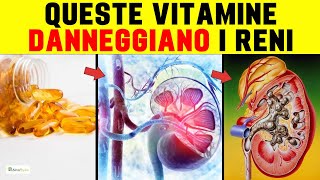 9 vitamine e integratori che CAUSANO DANNI al FEGATO e ai RENI