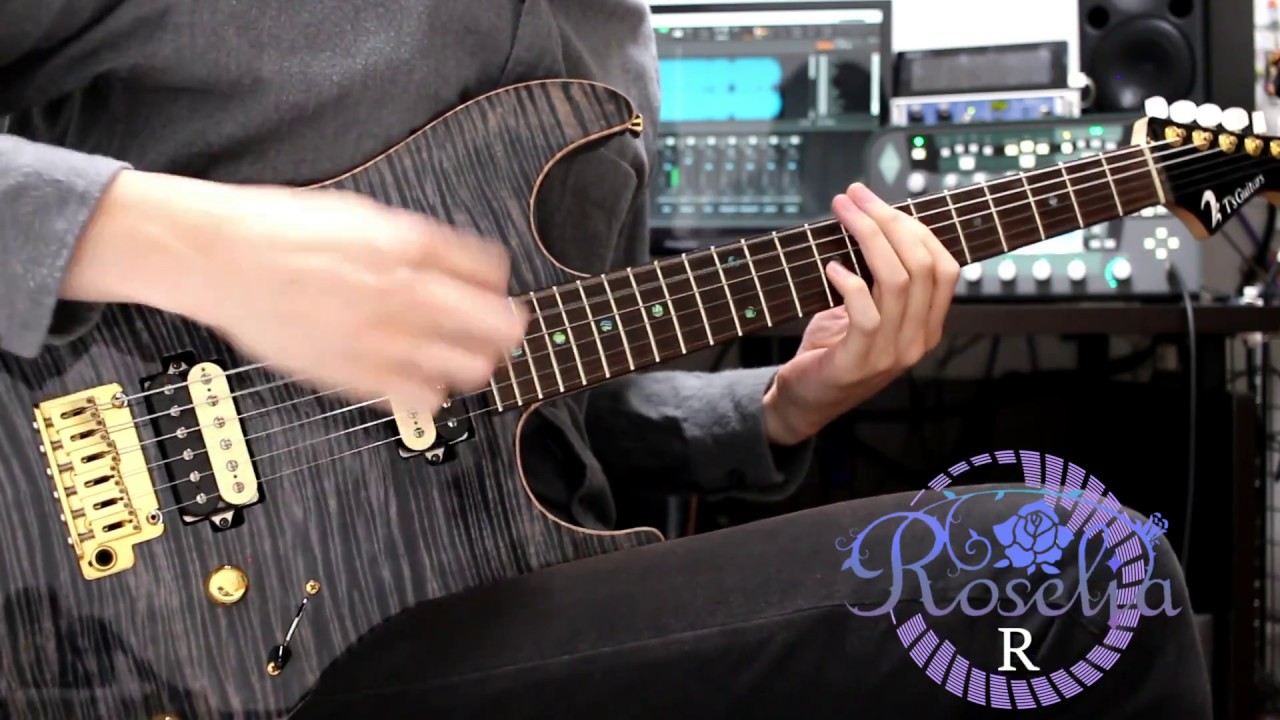 R Roselia Guitar Cover Bang Dream Chords Chordify