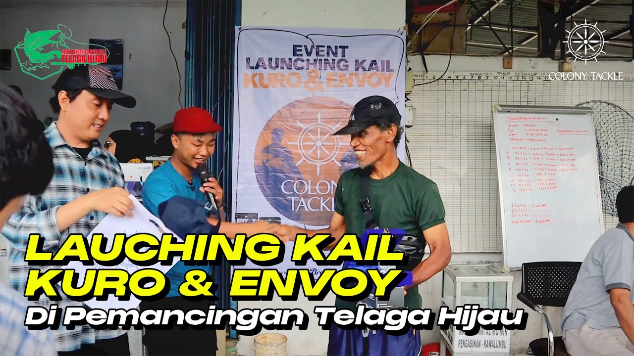 KAIL KITA BERANAK !!! Lauching Kail Kuro & Envoy di Pemancingan Telaga Hijau