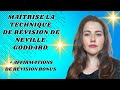 Matrise la technique de rvision de neville goddard en regardant cette vidoaffirmations bonus