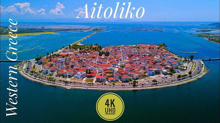 Aitoliko, Western Greece [4k] ~Αιτωλικό《Η Μικρή Βενετία της Ελλάδας》