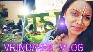 VRINDAVAN VLOG ♥️ | Part 1 🥰CRF QUEEN