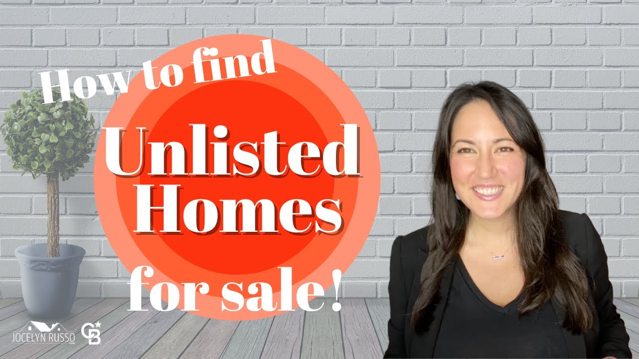 Buying a home? How to find unlisted homes for sale! YouTube