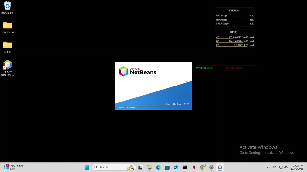 Install Java 8 u371, Netbeans 13, Tomcat 9