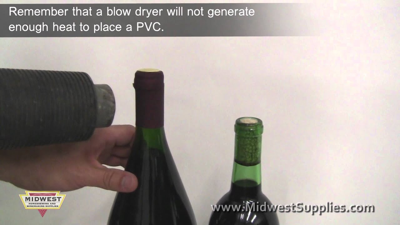 Using PVCs - tips for adding PVCs to your wine bottles