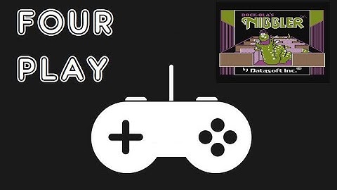 Four Play - Nibbler - 8-bit Computer Comparison