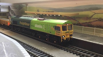Bachman Class 66 66522 fitted with Digitrains Sound on Zimo decoder