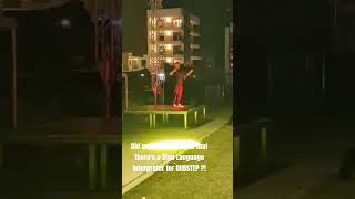 Okay, this is cool! Dubstep sign language interpreter. -  music belongs to @OfficialSubtronics