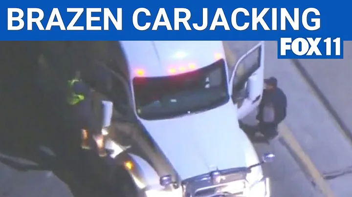 2 people carjack big rig 'GTA-style' on 5 Fwy in Los Angeles County | FOX 11 LA