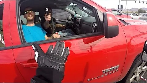 Driver Who Pulled Gun on Bikers Says He Felt Threatened: 'I Was Surrounded'