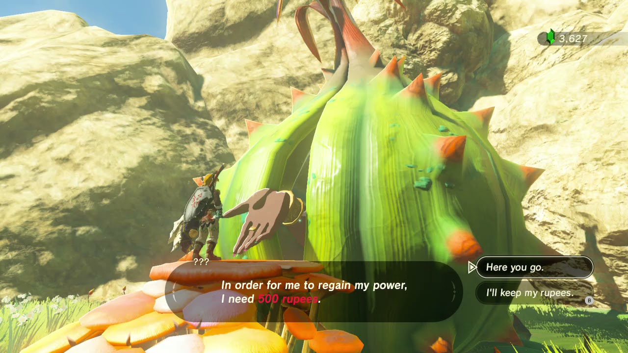 Fairy Cut Scene BOTW