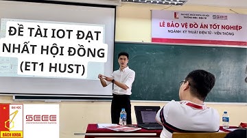 Bảo vệ Đồ án Tốt nghiệp HUST | Đề tài IOT nhất hội đồng ET1 - Điện tử Viễn thông (Kỳ 2022.2)