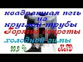 Печь для гаража, дома, дачи с турбо наддувом конвекторного типа длительного горения