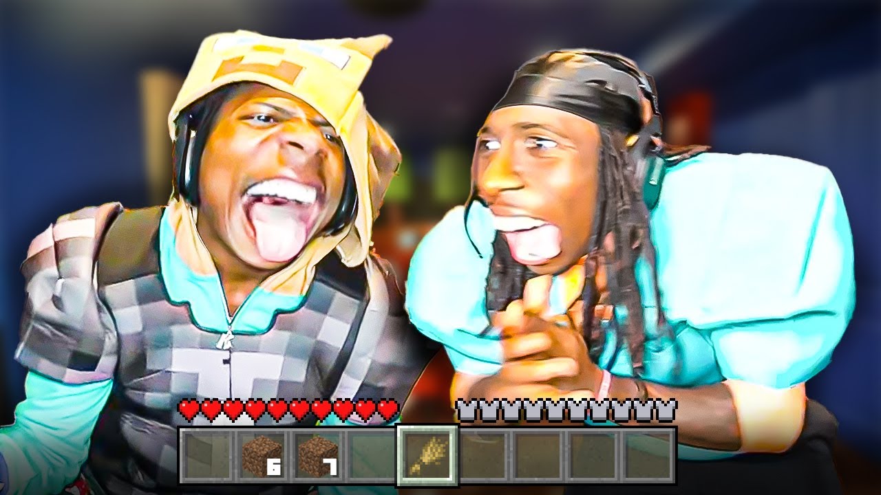 ISHOWSPEED AND KAI CENAT MINECRAFT BEST MOMENTS! - YouTube