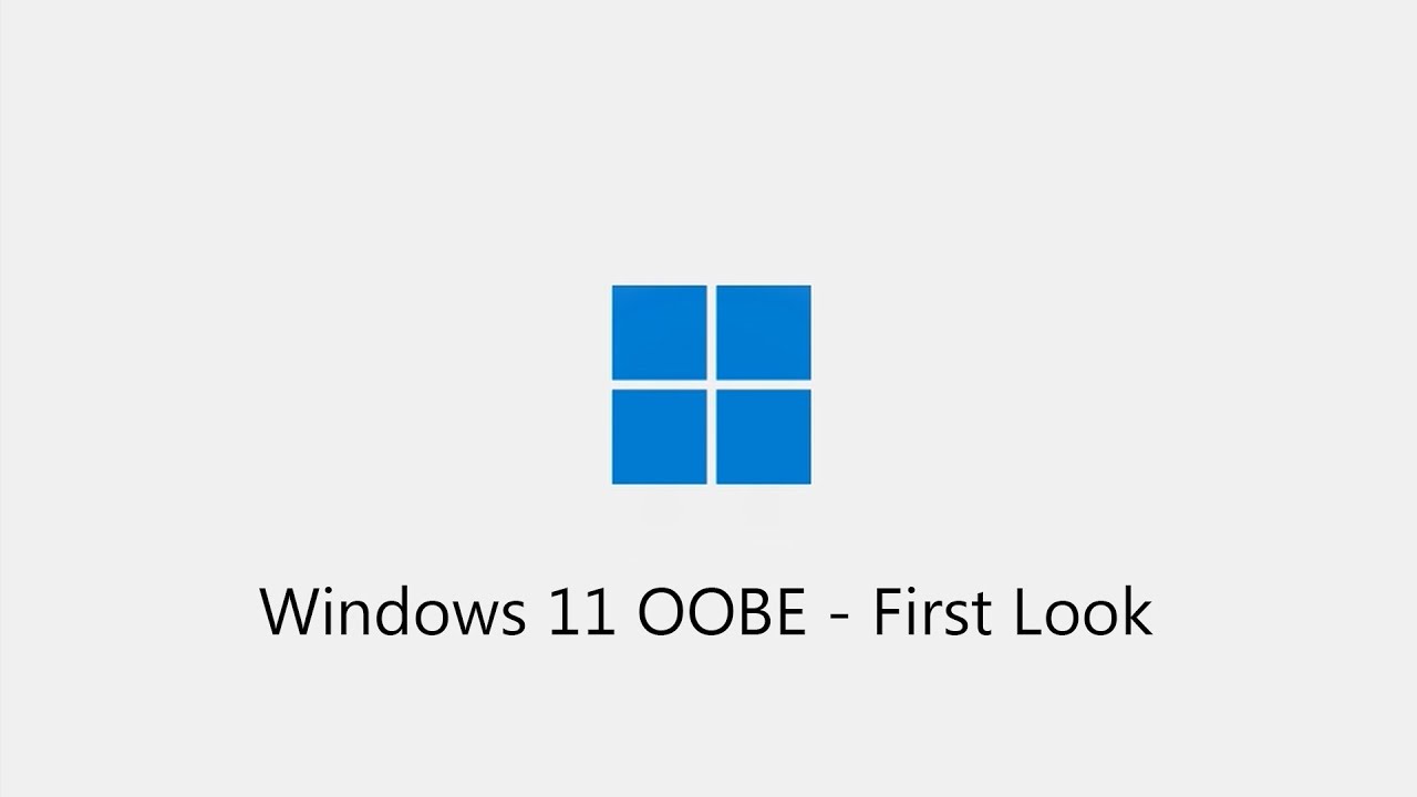 Windows 11 OOBE First Look YouTube