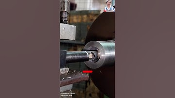 Boring on Lathe Machine #lathemachine #boring