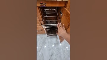 REVIEW LẮP ĐẶT COMBO 3 MÓN PHỤ KIỆN TỦ BẾP INOX 304 ĐA DỤNG CHO MỌI CĂN BẾP CỦA XƯỞNG NIRAN