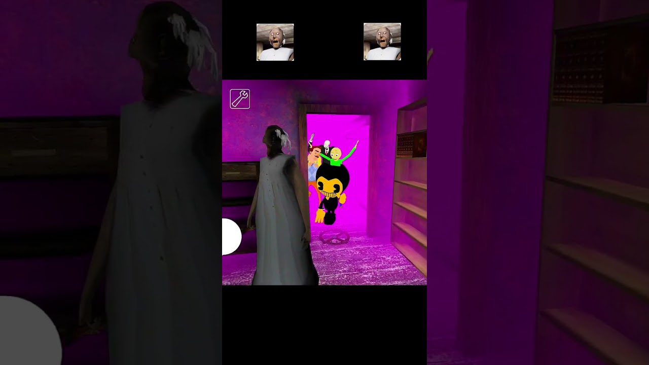 GRANNY With BALDI FREEDY SLENDERMAN Funny Party 🥳🎉 | granny game funny | 