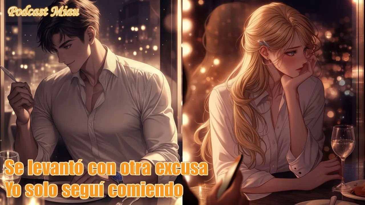 Se fue con una excusa mientras cenábamos… yo no la detuve, solo seguí comiendo