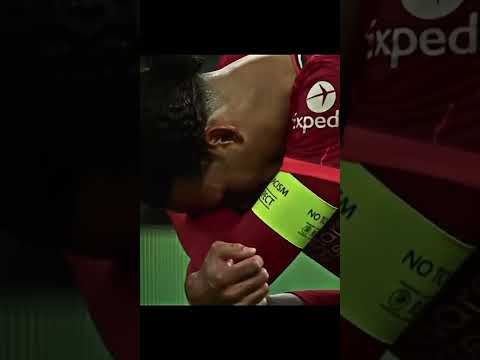 بكاء فان دايك بعد خساره دوري ابطال اوروبا