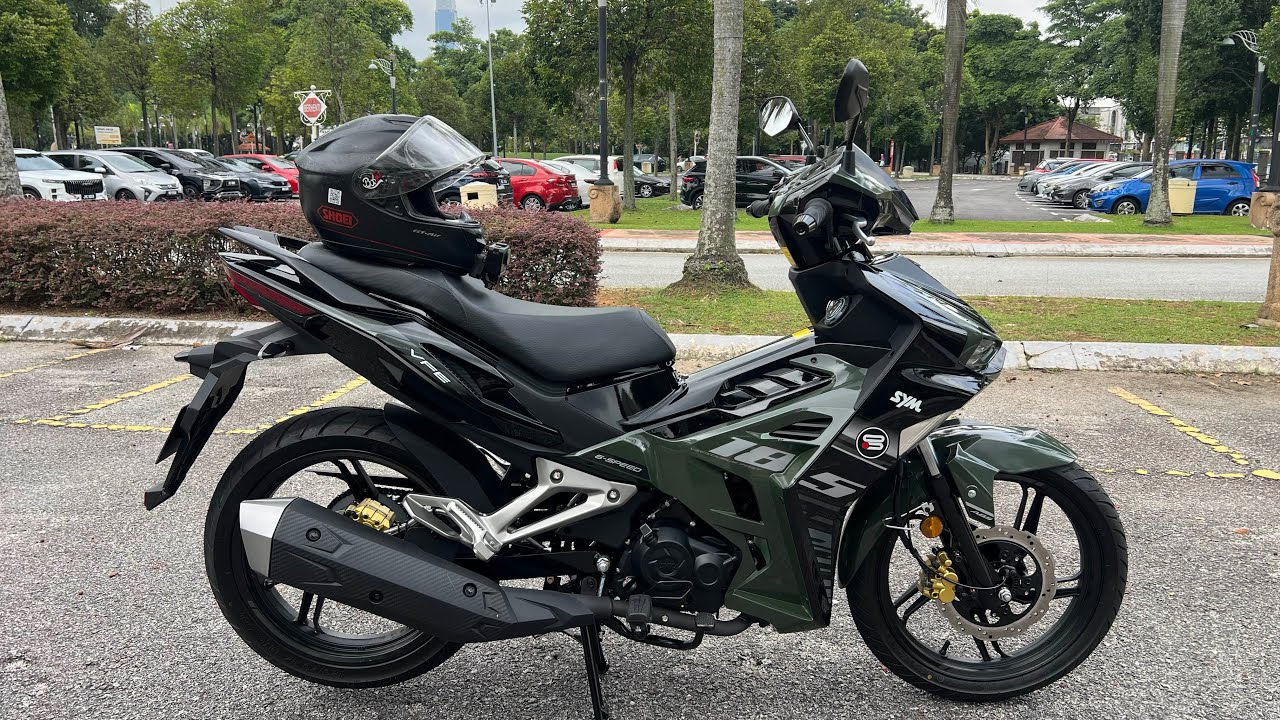 AKU BELI MOTOR BARU LAGI SYM VFE 185 #98