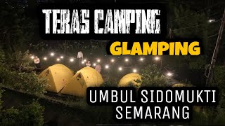 Glamping Semarang : Teras Camping Umbul Sidomukti.