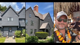 Salem Massachusetts: Witch House, Seven Gables and a Tiki Boat 2021- D Tour #204 5/18/21