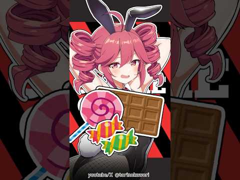 バニー重音テトとキャンディークッキーチョコレート 描いてみた イラスト CandyCookieChocolate 初音ミク Vocaloid 鳥乃カヲリ Shorts
