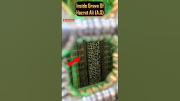 Inside Grave Of Hazrat Ali 😳 #youtubeshorts #ytshorts #shorts #hazratali #inside #grave