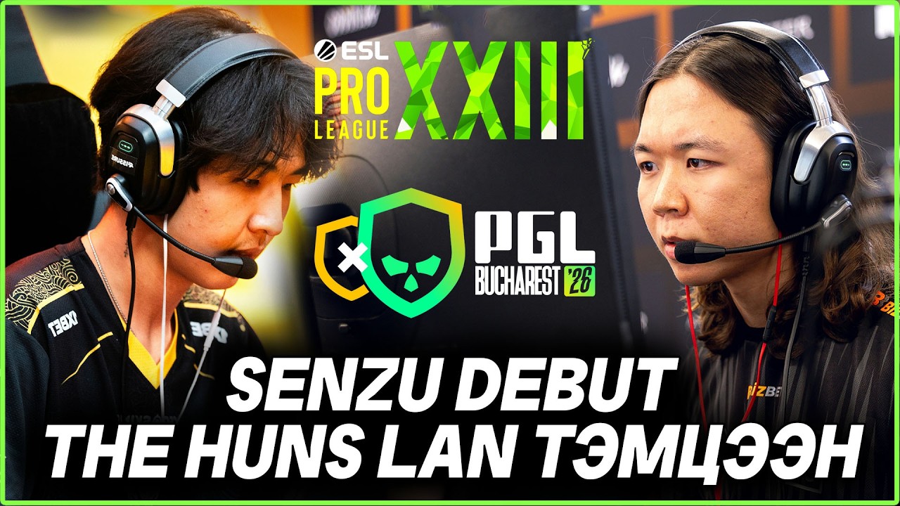 SENZU ЭРГЭН ИРЛЭЭ, HUNS БАГ ЛАН ТЭМЦЭЭНИЙ ЭРХ АВЛАА!!! - CS БАЗАА