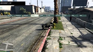 GTA V PC - Script Hook + Native Trainer [Gameplay]