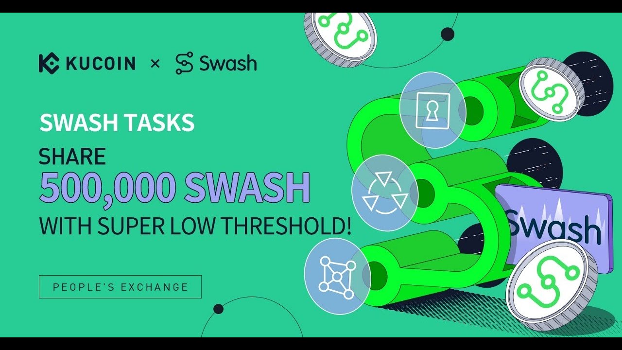 Làm Ngay 2 Kèo sàn Kucoin -Share 50.000$ JAM tokens +500.000 SWASH tokens -Kèo trade ngon