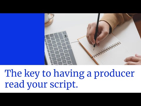 The Key to having a producer read your script//final draft format