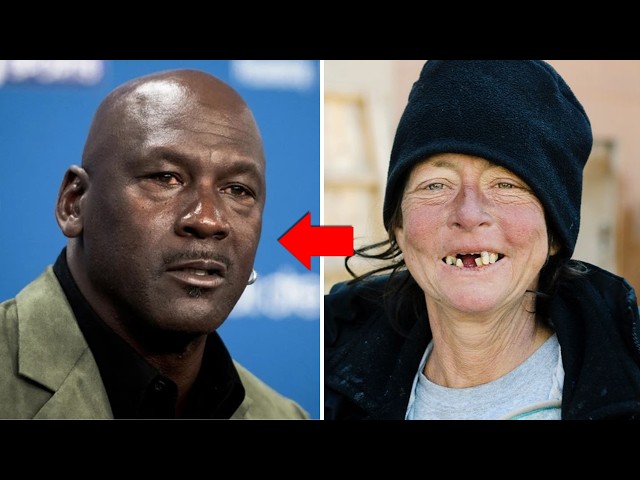 Homeless woman asks Michael Jordan for $1 — and his response ...