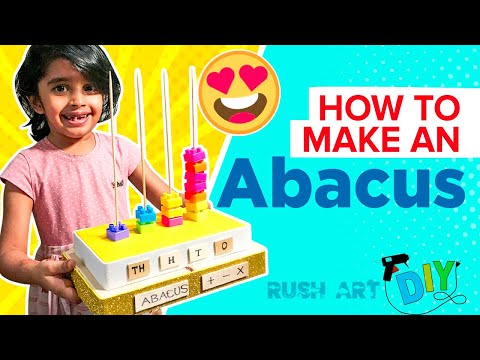 Wie ein Abacus zu Hause / DIY Abacus machen /