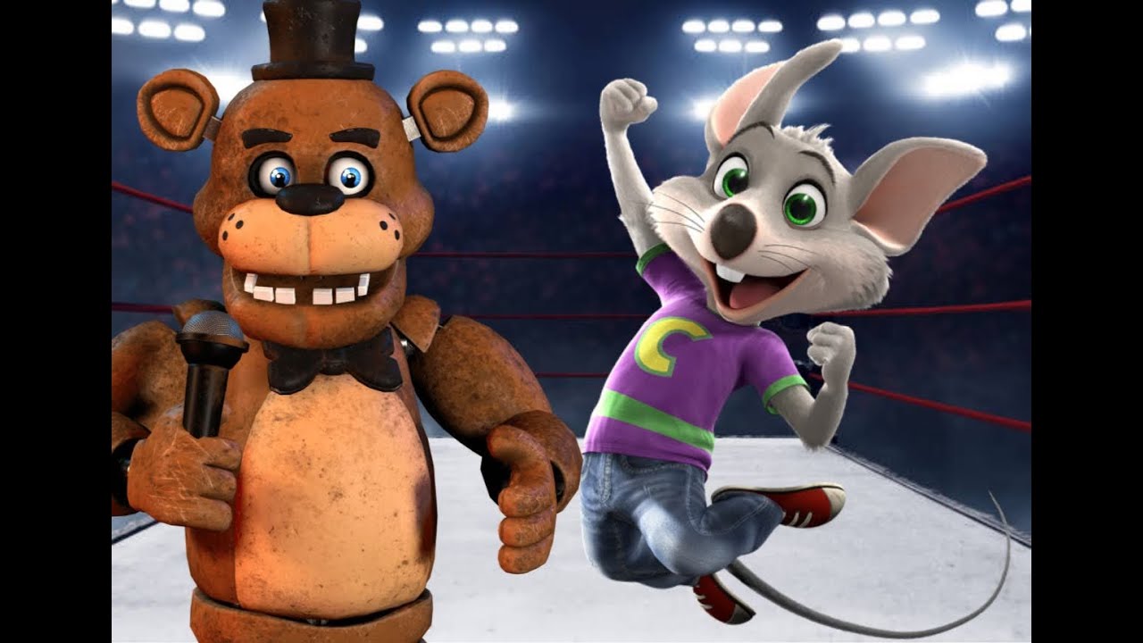 Fnaf Five Nights At Freddys Freddy Fazbear Vs Chuck E Cheese Youtube 