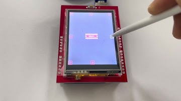 DIYmall 2.4inch TFT LCD Display 240*320 ILI9341 MAR2406 Calibration and Paint