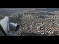 #LH498 Frankfurt a/M FRA-Mexico City MEX T1 14.23-18.28 Amazing approach and landing into #CDMX #MEX