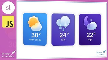 3D Parallax Effect Weather App Demo Using Tilt.JS. Articulate Storyline 360 Project Demo 🚀☀️