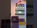 Nanoloop into hologram electronic chroma console and some playdate visuals