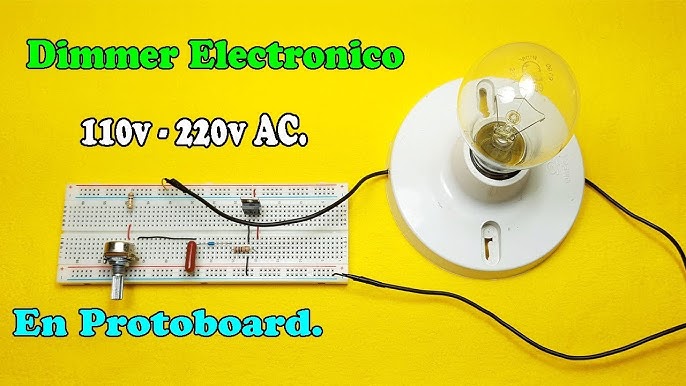 Regulador de Intensidad / Potenciometro Dimmer, Teqnic