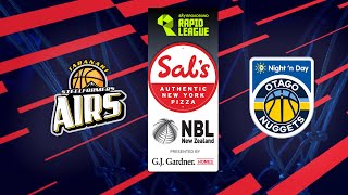 Taranaki Airs v Otago Nuggets | Full Basketball Game | @SalsNBL 2024