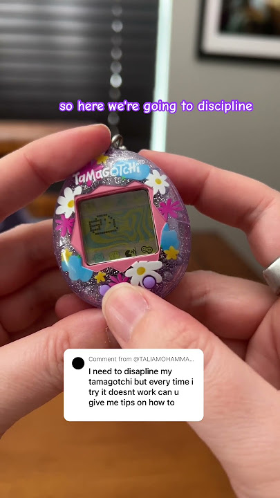 How to discipline your Tamagotchi #tamagotchi #shorts