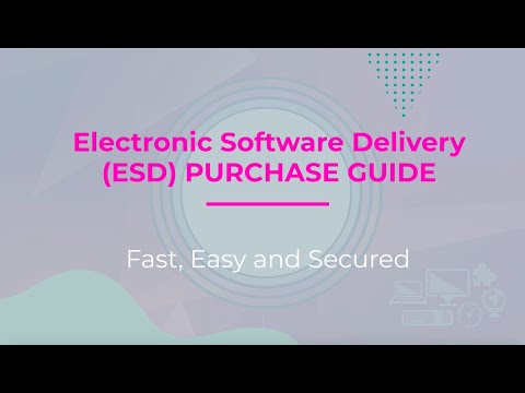 Electronic Software Delivery (ESD) Purchase Guide - Tarsus Distribution Portal