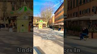 UNDERRATED PLACES IN ITALY PT3: LUCCA, TUSCANY trendingshorts italy tuscany