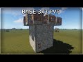 Best 3x3 base pvp  rust