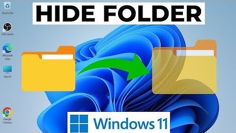 “Scret Trick to Hide Folders in Windows (No One Will Find It!)