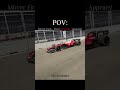 POV: A Formula 1 Car Chased Us!#Formula1 #F1 #Racing #Supercars #Shorts 🏎️🔥