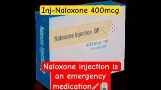 What is..? Naloxone Inj-is an emergency medication used to rapidly reverse life-threatening opioid💉