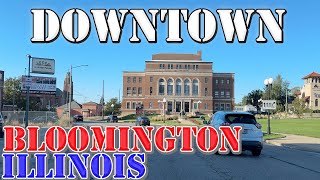 Bloomington - Illinois - 4K Downtown Drive